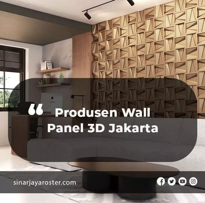 Produsen Wall Panel 3D Jakarta